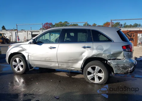 2012 Acura Mdx Technology Package from USA, damaged, VIN 2HNYD2H30CH519996